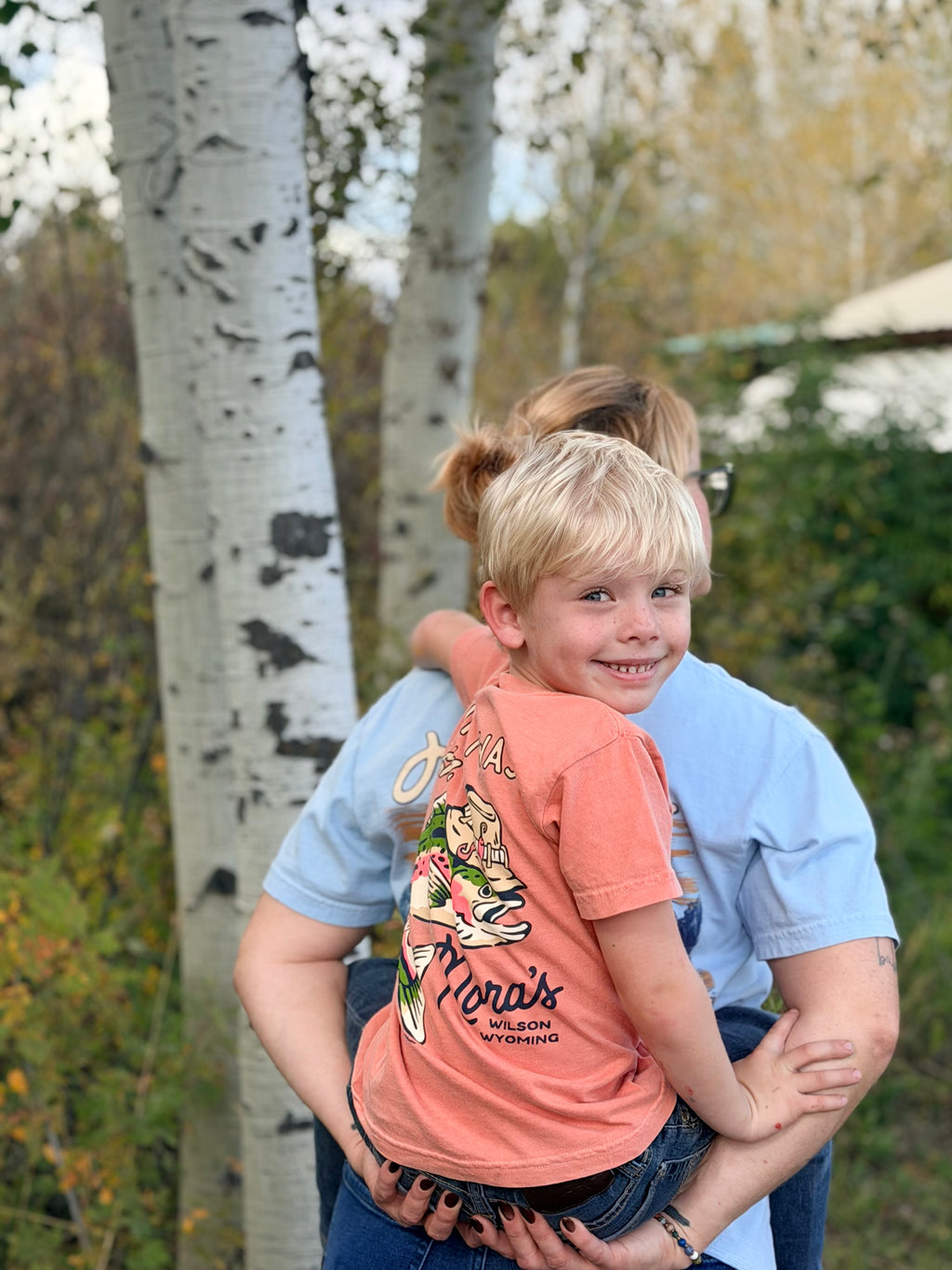 Wishin' I Was Fishin' Kids Tee