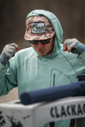Camo Fish Patch Hat