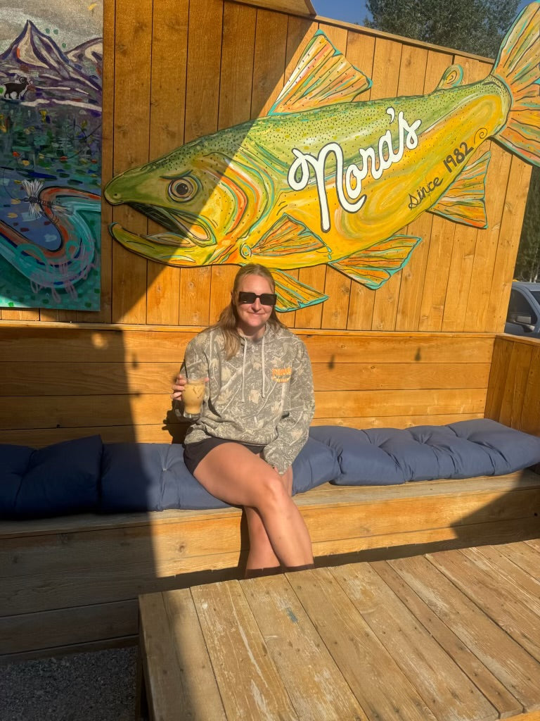 Nora's Trout Hoodie Deadwood