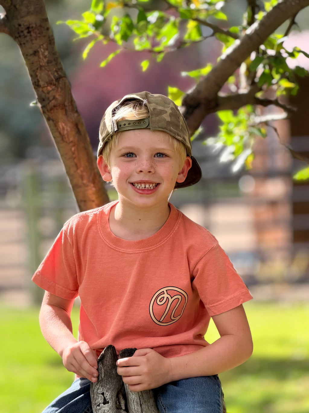 Wishin' I Was Fishin' Kids Tee