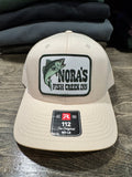 Cream Trucker Patch Hat