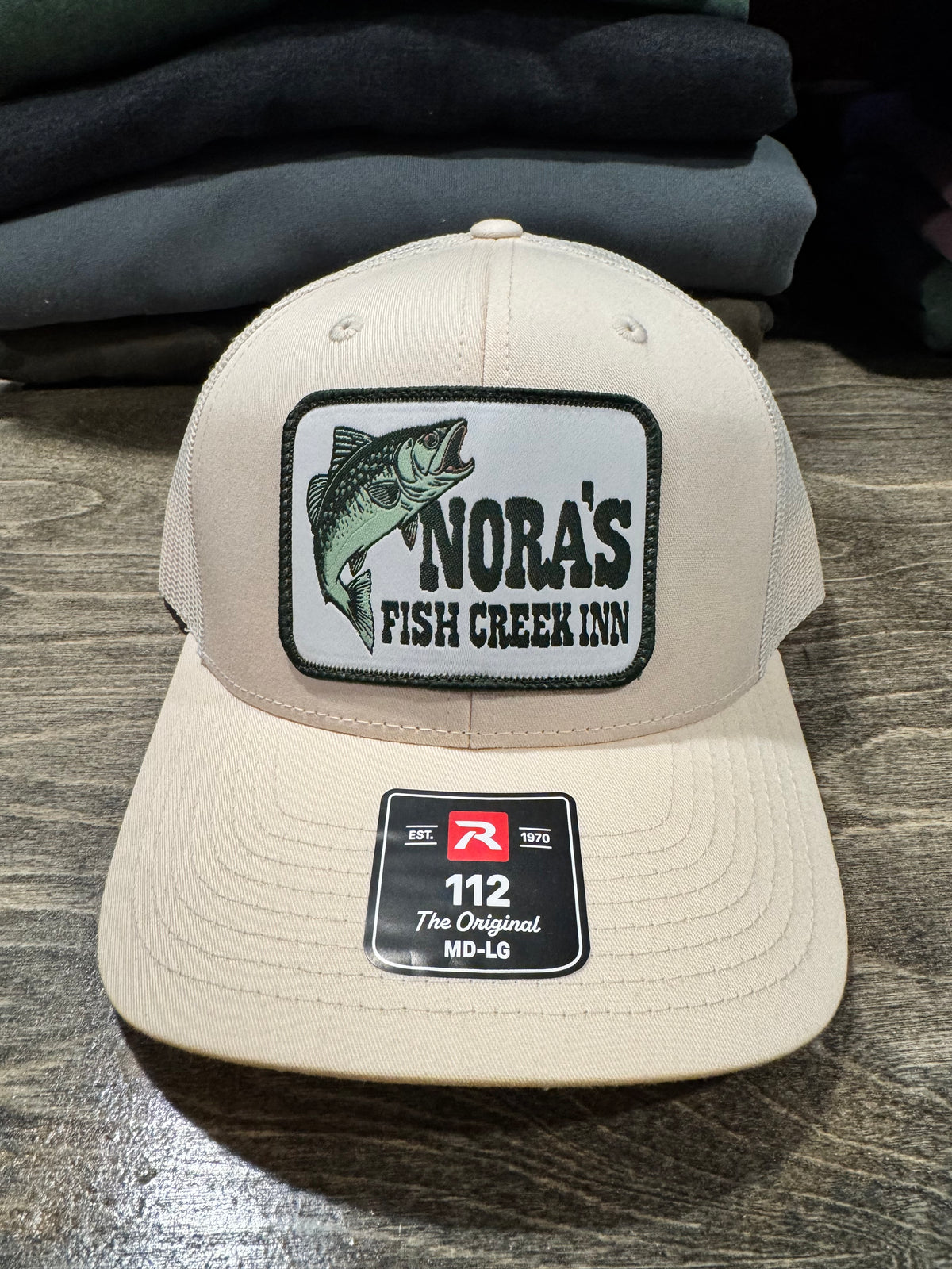 Cream Trucker Patch Hat