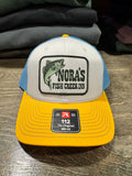 Blue/Yellow/White Patch Hat