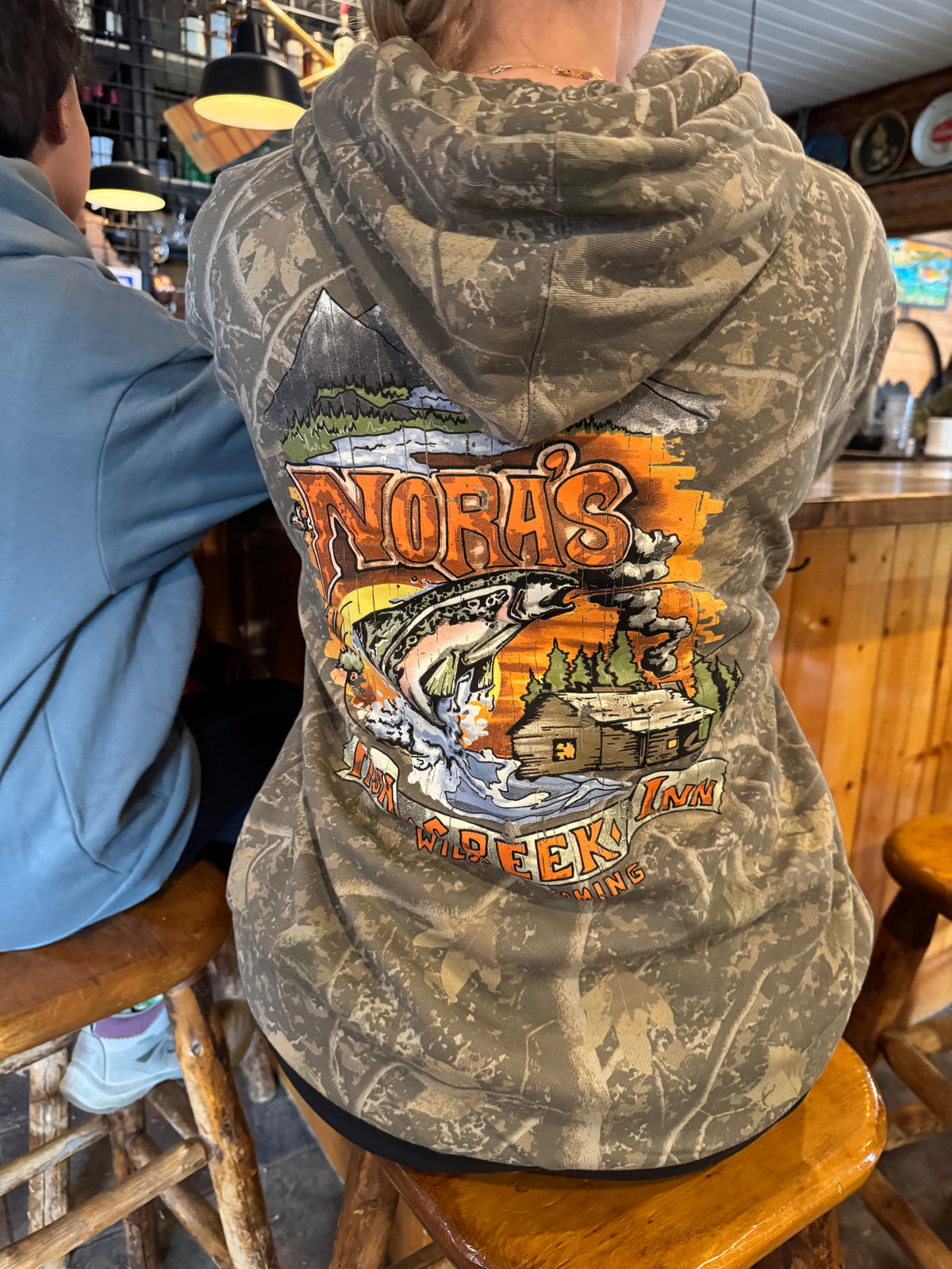 Jumping Trout Hoodie
