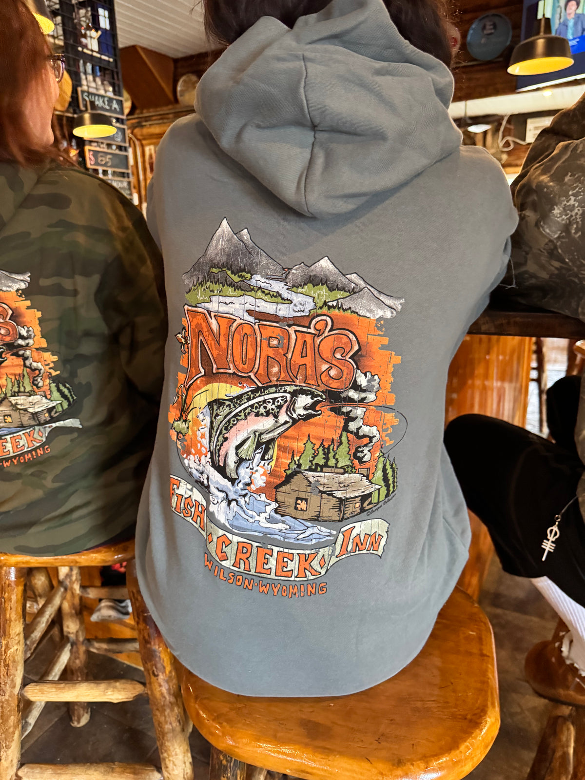 Jumping Trout Hoodie