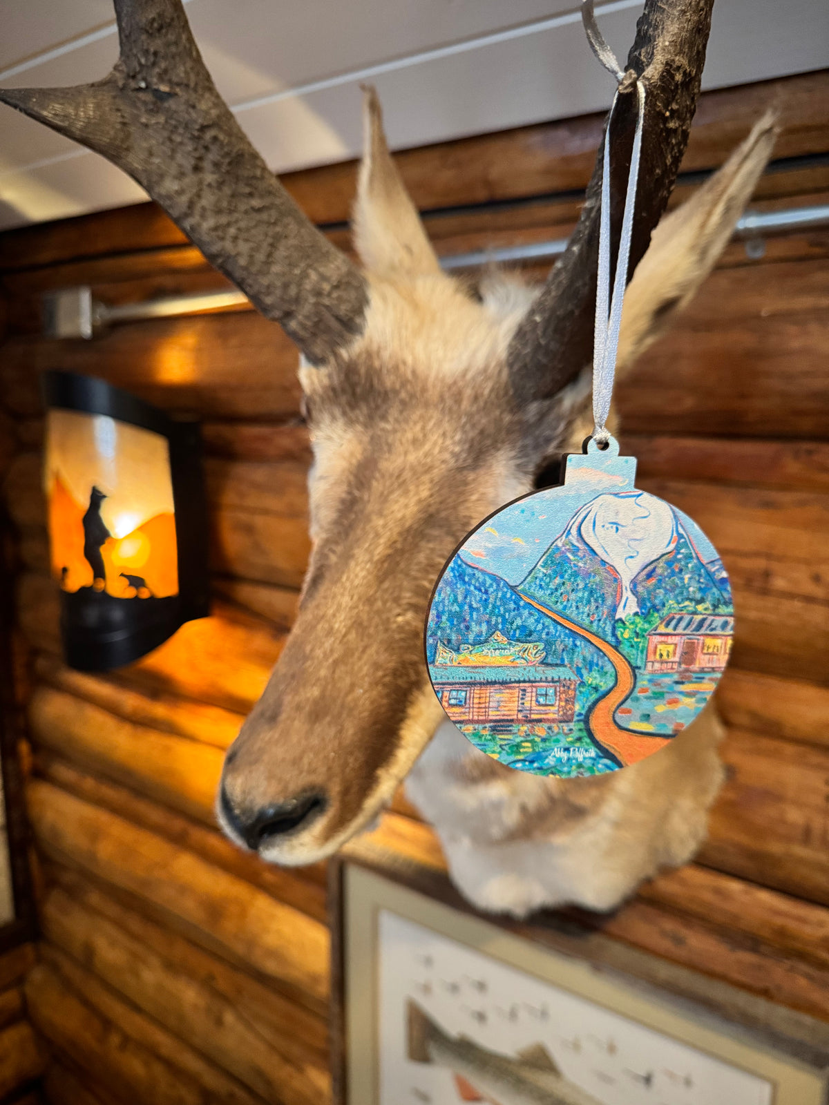 Abby Paffrath Ornament - All Pass Laps Lead to Wilson