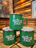 Abby Paffrath Enamel Campfire Mug