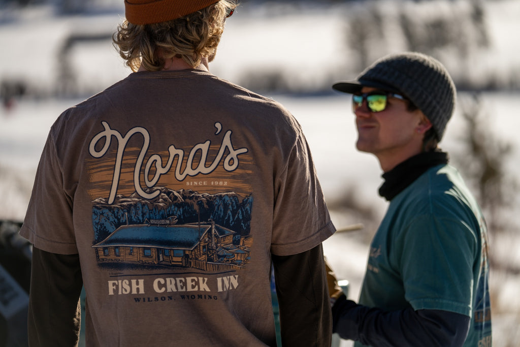 Nora's Winter Lodge Short Sleeve Shirt - Brown