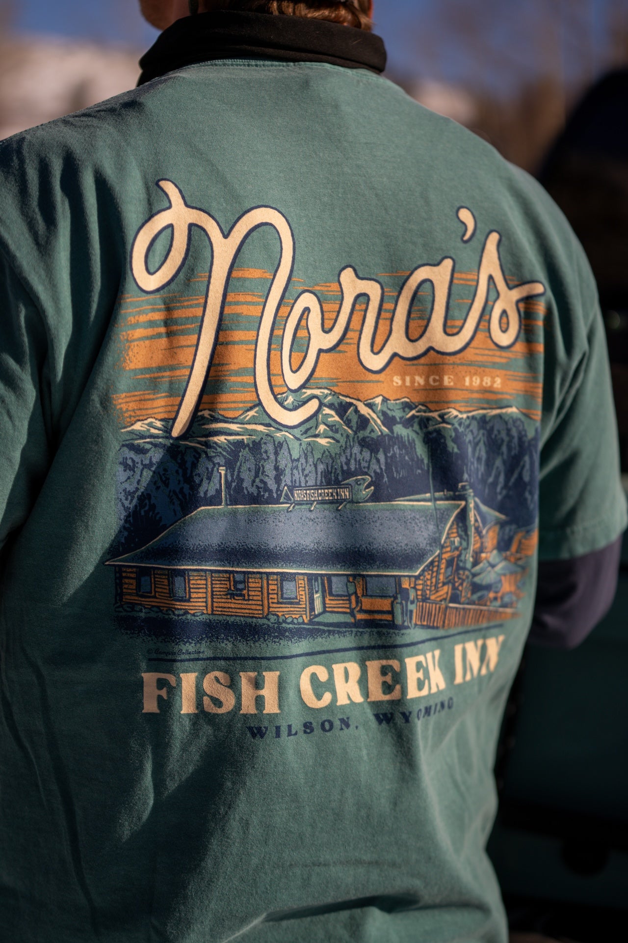Nora's Winter Lodge Short Sleeve Shirt - Emerald