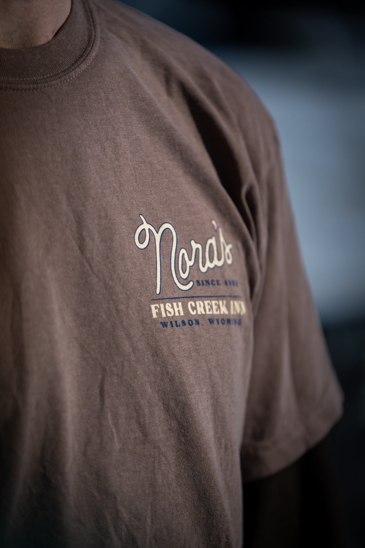 Nora's Winter Lodge Short Sleeve Shirt - Brown